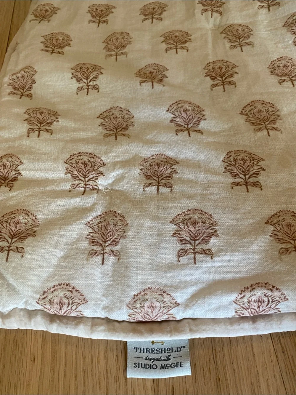 Studio McGee Lofty Woodblock Print Comforter + Shams